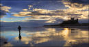 Sunrise over Bamburgh Castle"